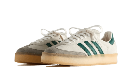 Alternative view of Adidas Samba 8th Street Clarks Kith Chalk White