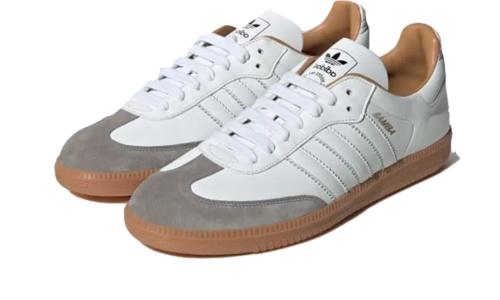 Alternative view of Adidas Samba OG Made in Italy White Gum