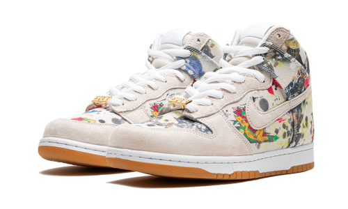 Alternative view of Nike SB Dunk High Supreme Rammellzee