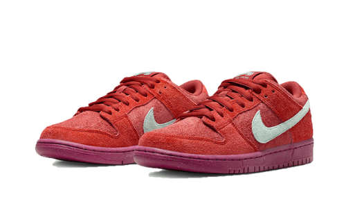 Alternative view of Nike SB Dunk Low Mystic Red