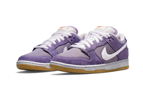 Alternative view of Nike SB Dunk Low Pro ISO Orange Label Unbleached Pack Lilac