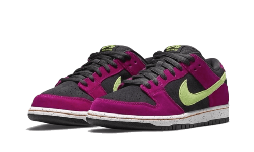 Alternative view of Nike SB Dunk Low Red Plum