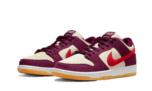 Alternative view of Nike SB Dunk Low Skate Like A Girl Bordeaux
