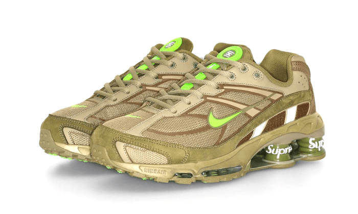 Nike Shox Ride 2 Supreme Kaki - Image 2