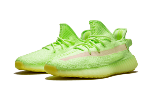 Alternative view of Adidas Yeezy Boost 350 V2 Glow in the Dark