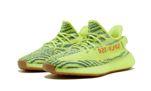 Alternative view of Adidas Yeezy Boost 350 V2 Semi Frozen Yellow