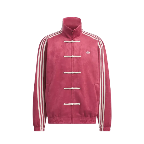 Adidas Tang Track Jacket New Chinese Style Collegiate Burgundy Asia Sizing
