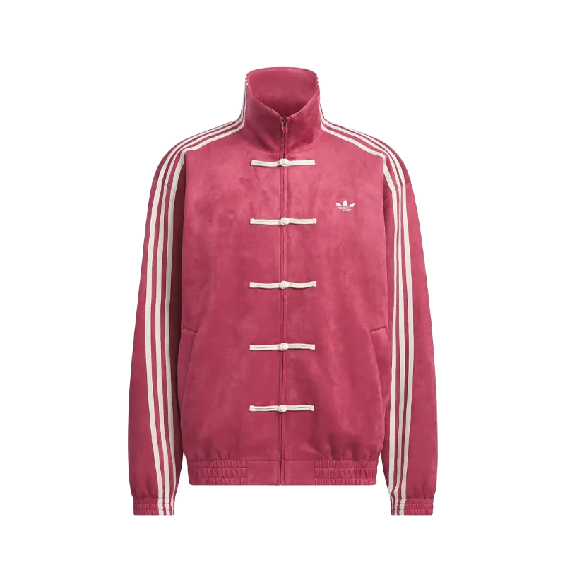Adidas Tang Track Jacket New Chinese Style Collegiate Burgundy Asia Sizing