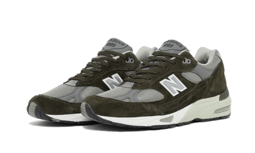 Alternative view of New Balance 991 Made In U.K Olive