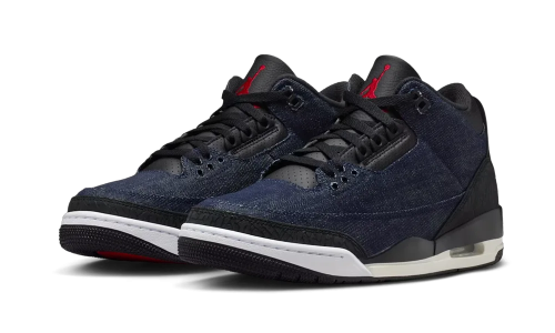 Alternative view of Air Jordan 3 x Levi’s Denim Navy