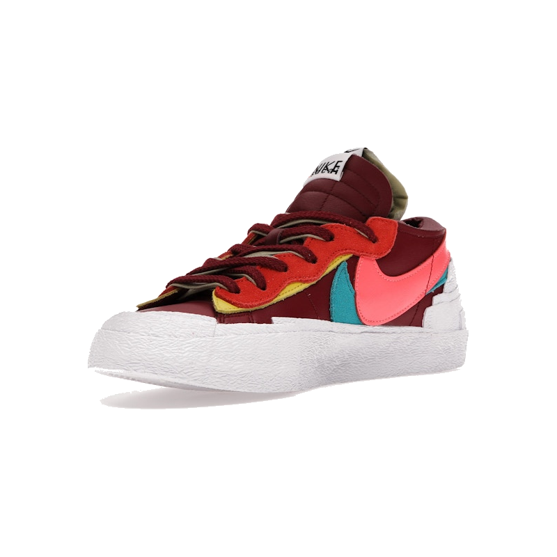 Nike Blazer Low sacai KAWS Red - Image 4