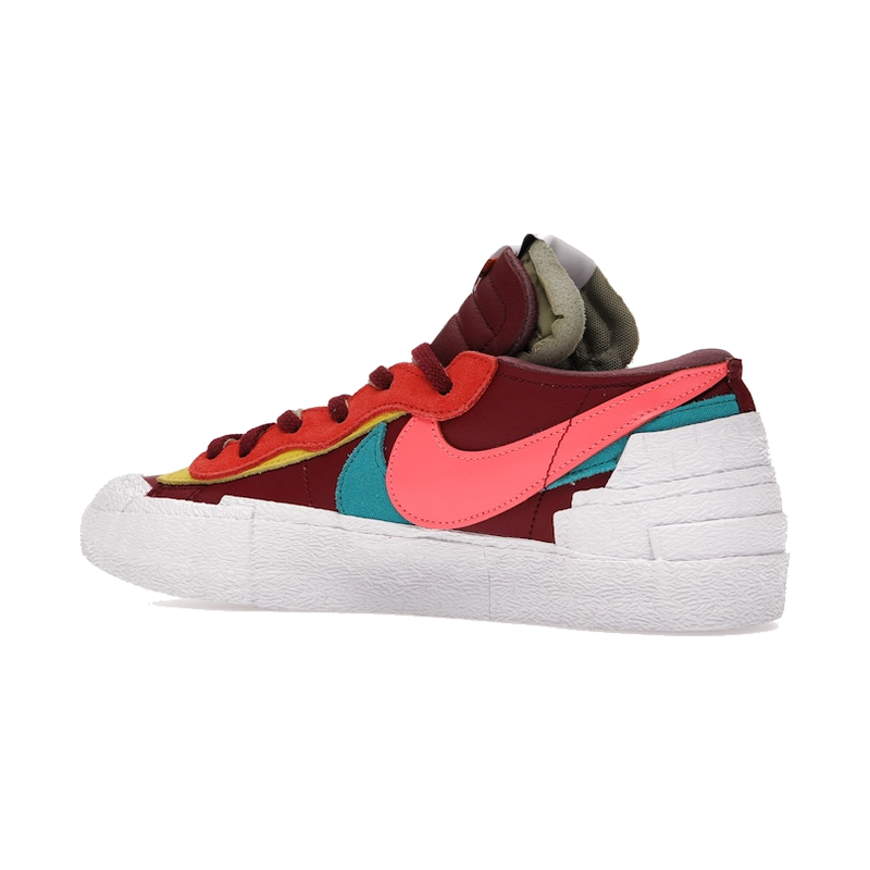Nike Blazer Low sacai KAWS Red - Image 6