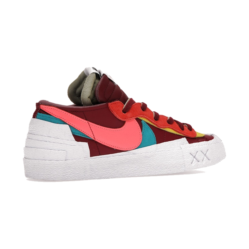 Nike Blazer Low sacai KAWS Red - Image 10