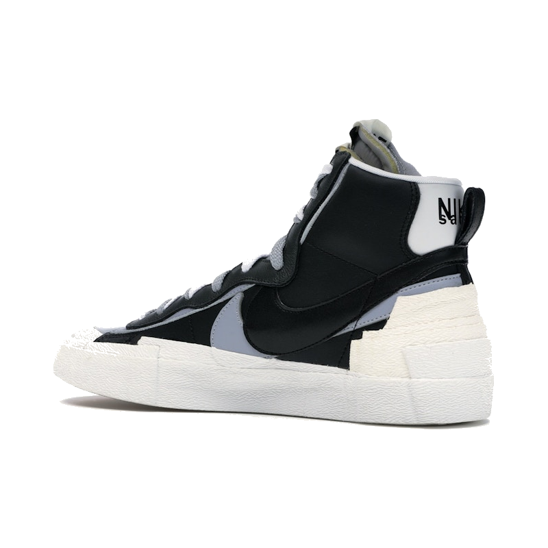 Nike Blazer Mid sacai Black Grey - Image 6