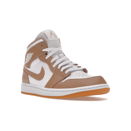 Alternative view of Air Jordan 1 Mid Tan Gum