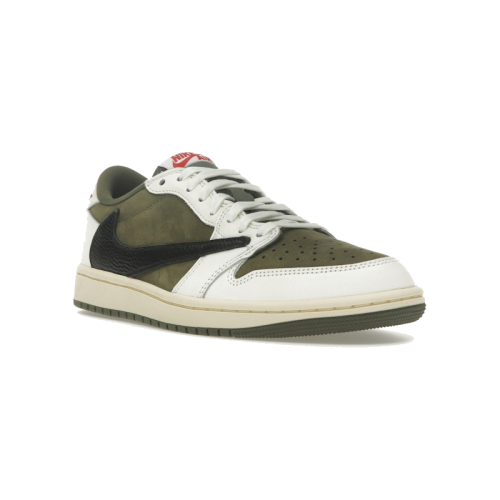 Alternative view of Air Jordan 1 Retro Low OG SP Travis Scott Medium Olive