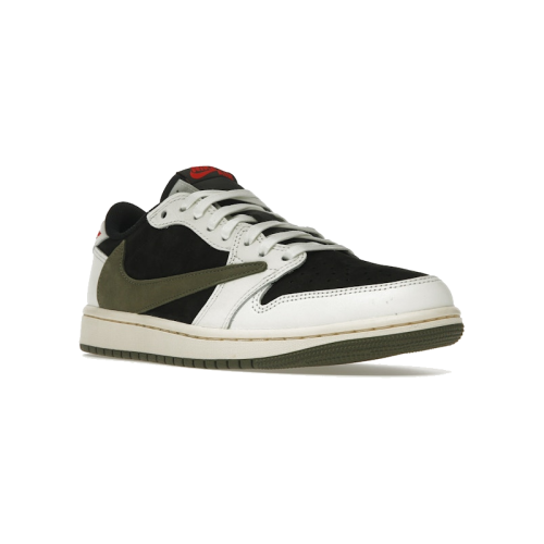 Alternative view of Air Jordan 1 Retro Low OG SP Travis Scott Olive