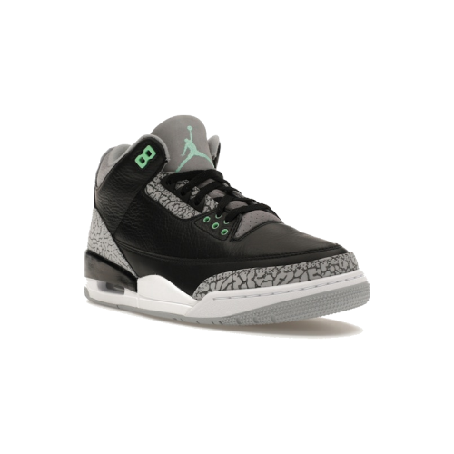 Alternative view of Air Jordan 3 Retro Green Glow