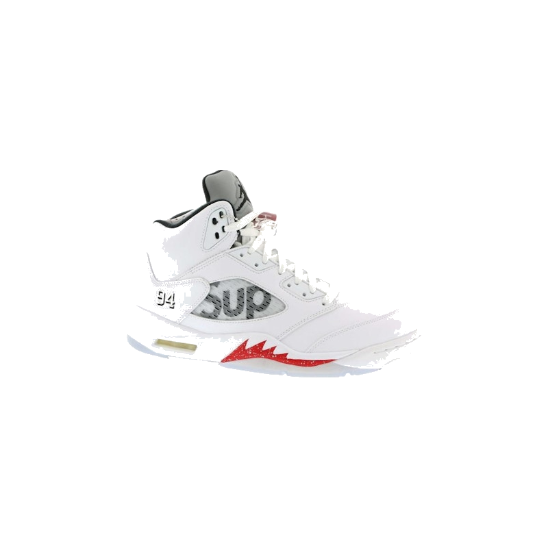 Air Jordan 5 Retro Supreme White