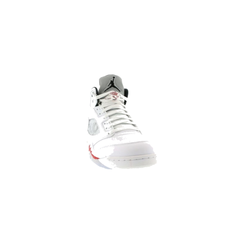 Alternative view of Air Jordan 5 Retro Supreme White