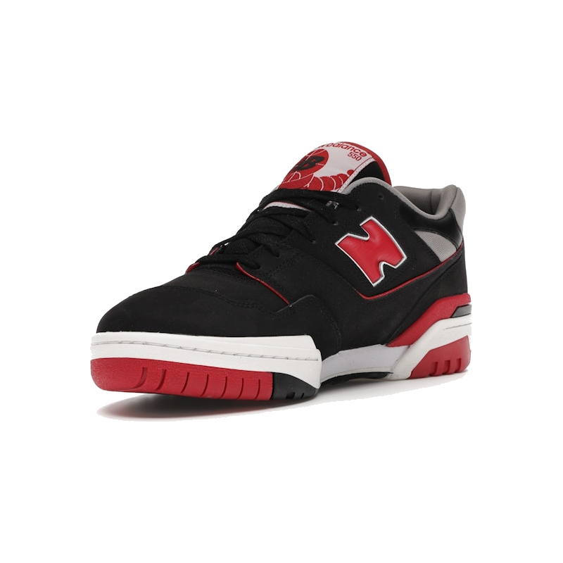 New Balance 550 Black Red - Image 4