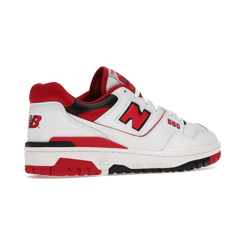 New Balance 550 White Red - Image 10