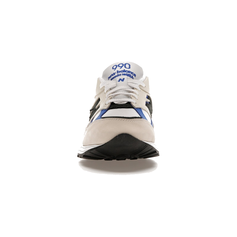 New Balance 990v2 MiUSA White Blue - Image 3