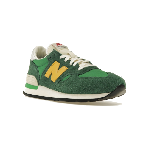 Alternative view of New Balance 990v1 MiUSA Green Gold