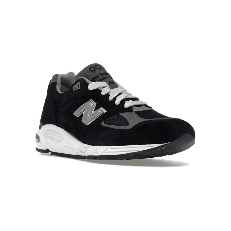 New Balance 990v2 MiUSA Black Grey - Image 2