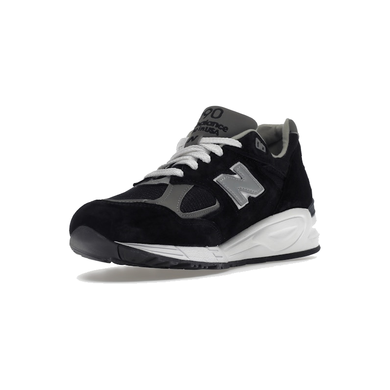 New Balance 990v2 MiUSA Black Grey - Image 4