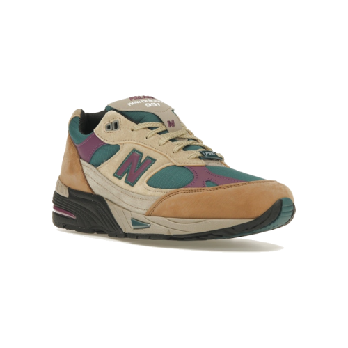 Alternative view of New Balance 991 MiUK Palace Teal