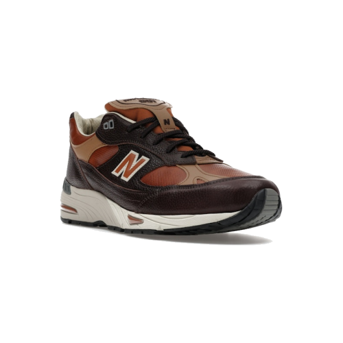 Alternative view of New Balance 991 MiUK Chocolate Plum