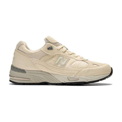 New Balance 991 MiUK Oyster Grey Crocodile