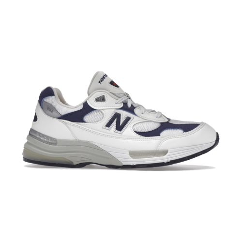 New Balance 992 White Navy