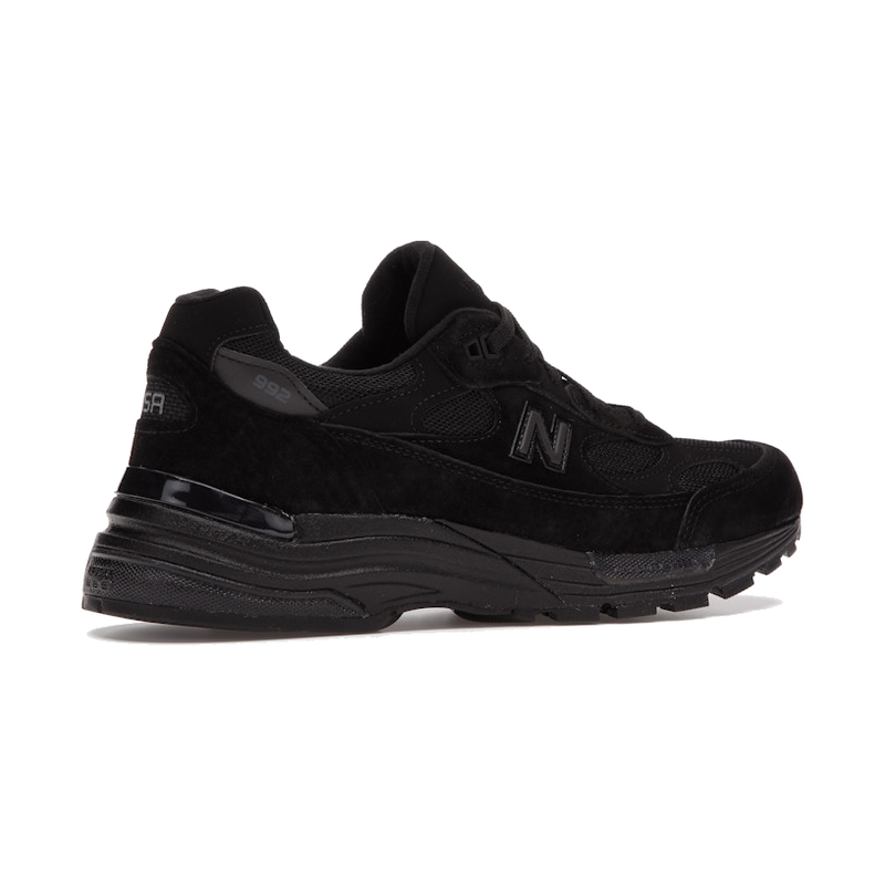 New Balance 992 Triple Black - Image 10