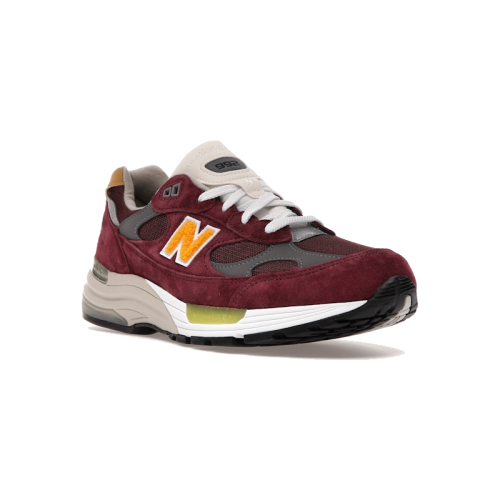 Alternative view of New Balance 992 Burgundy Gold