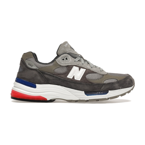 New Balance 992 Grey Blue Red