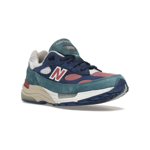 Alternative view of New Balance 992 Blue Teal Rose