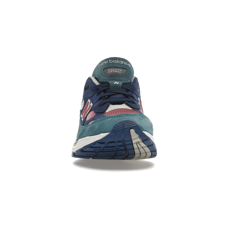 New Balance 992 Blue Teal Rose - Image 3