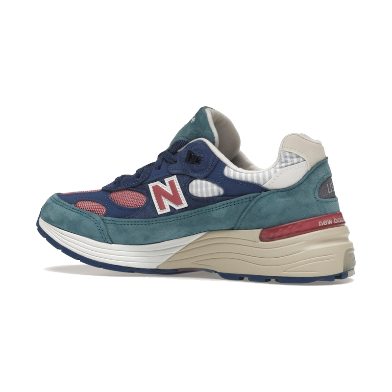 New Balance 992 Blue Teal Rose - Image 6