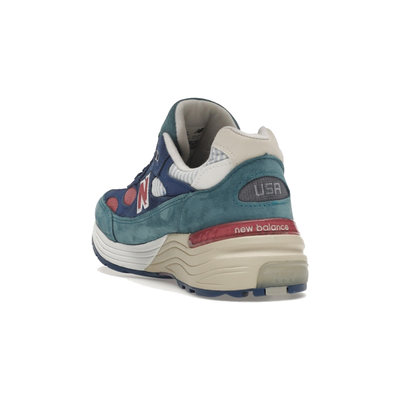 New Balance 992 Blue Teal Rose - Image 7