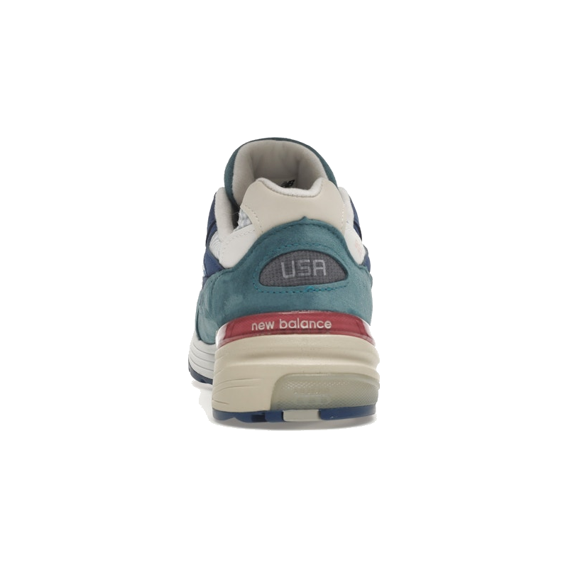 New Balance 992 Blue Teal Rose - Image 8