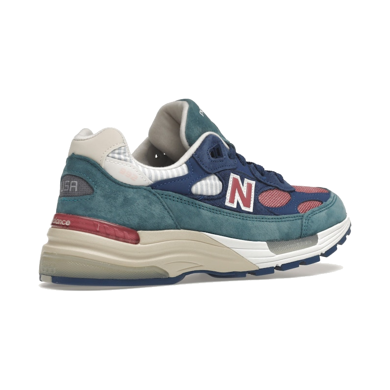 New Balance 992 Blue Teal Rose - Image 10