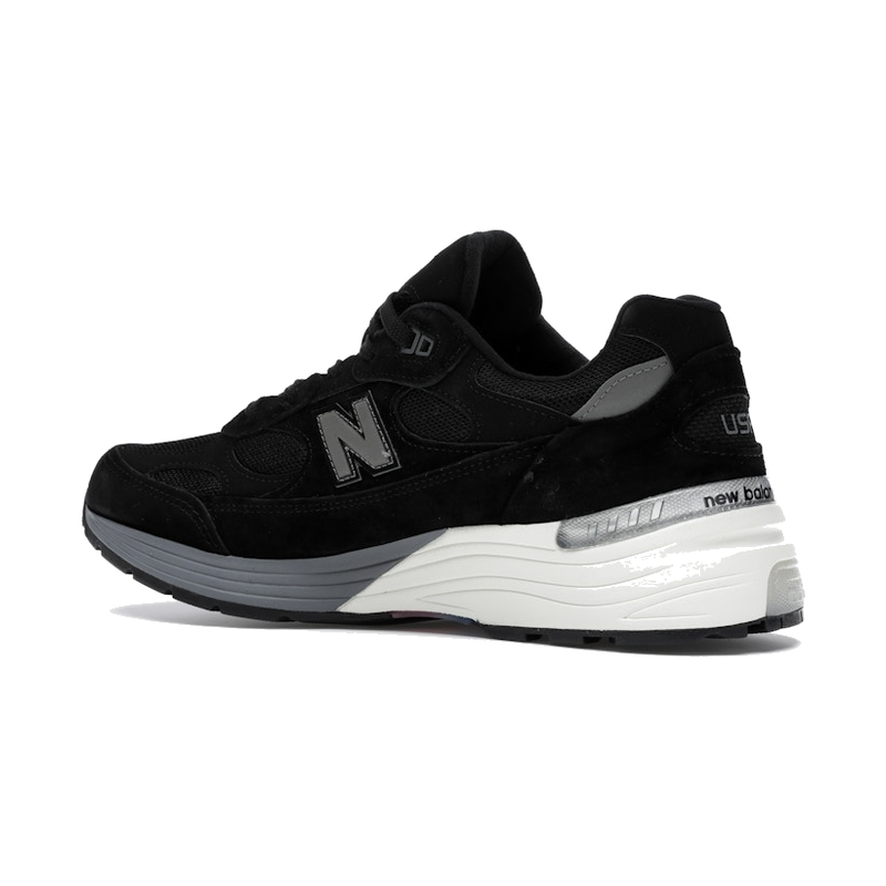 New Balance 992 Black Grey - Image 6