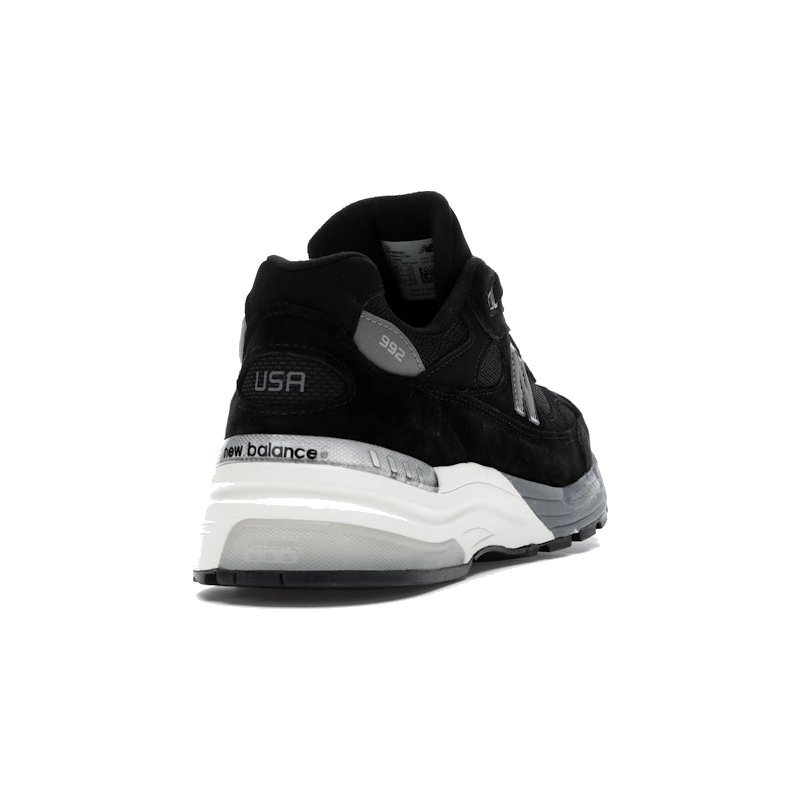New Balance 992 Black Grey - Image 9