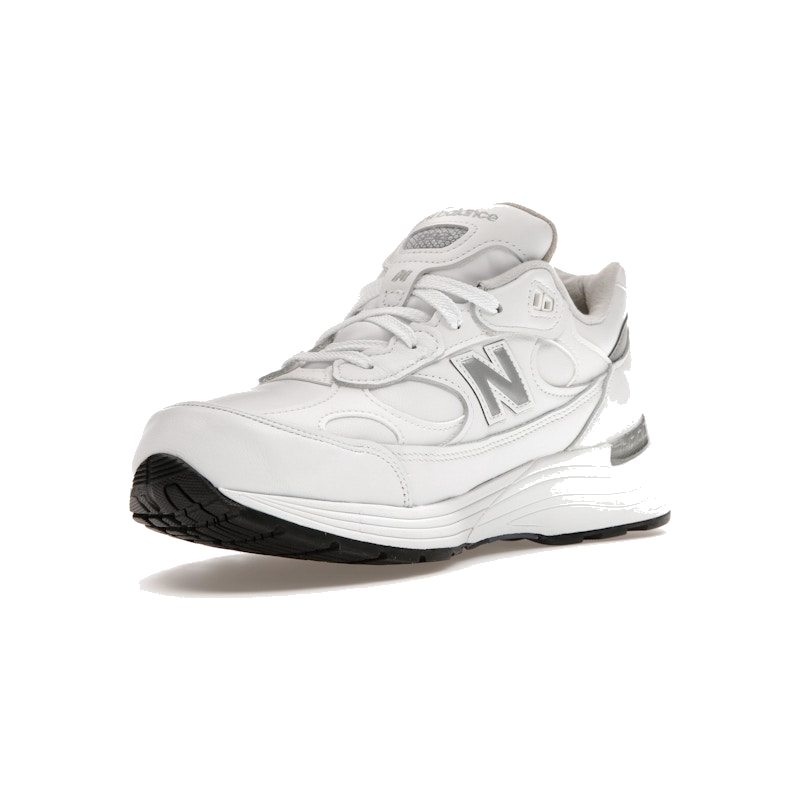 New Balance 992 MiUSA White Silver - Image 4
