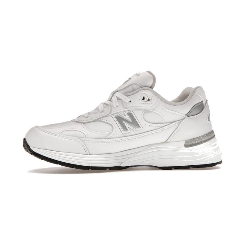 New Balance 992 MiUSA White Silver - Image 5