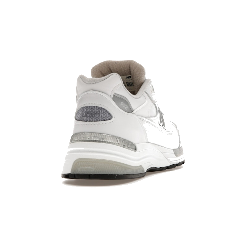 New Balance 992 MiUSA White Silver - Image 9