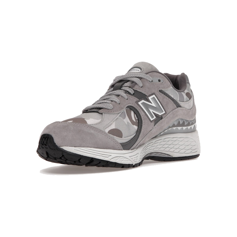 New Balance 2002R BAPE Grey - Image 4