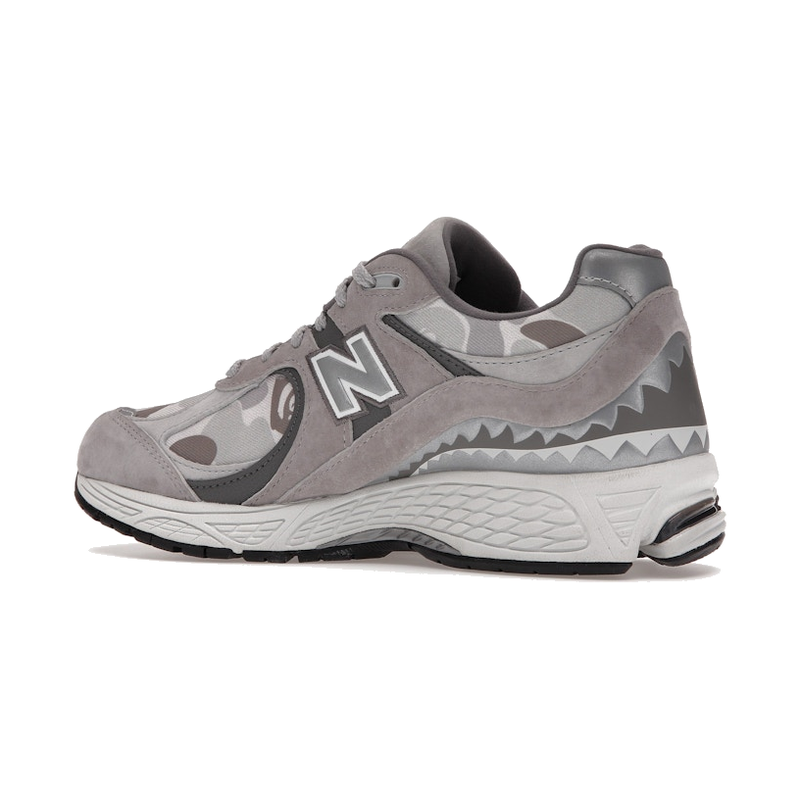 New Balance 2002R BAPE Grey - Image 6